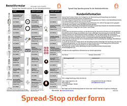 Spread-Stop order form
